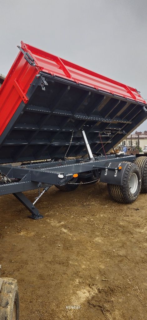 Nowa Przyczepa Tandem PTBH 15.5T Homologacja FV Kowal
