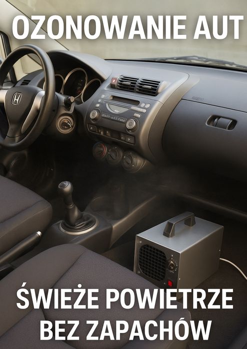 Ozonowanie i odgrzybianie klimatyzacji samochodowej