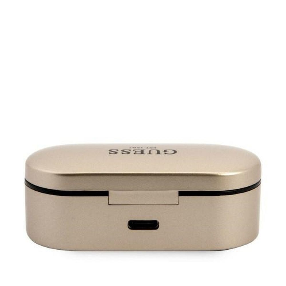 GUESS słuchawki bluetooth TWS + stacja dokująca GUTWST31ED złote