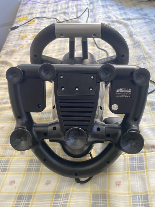 Volante com Pedais KROM para Playstation/Xbox/PC