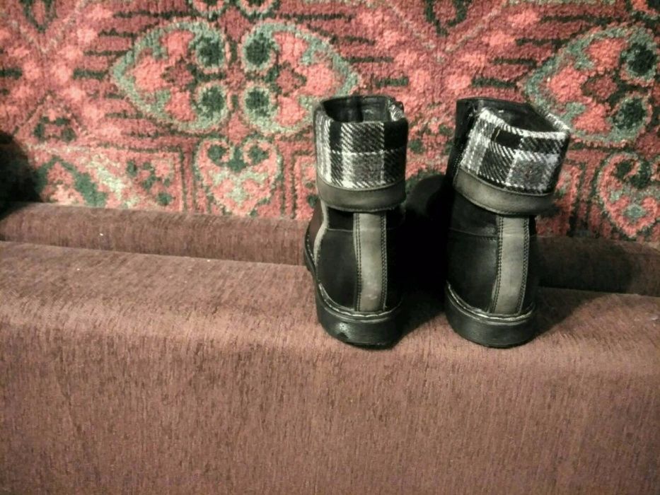 Ботинки зимние для мальчика из натуральной кожи