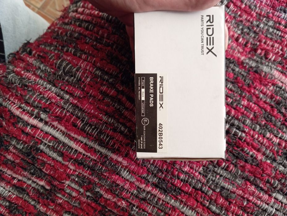 Pastilhas de travão frente