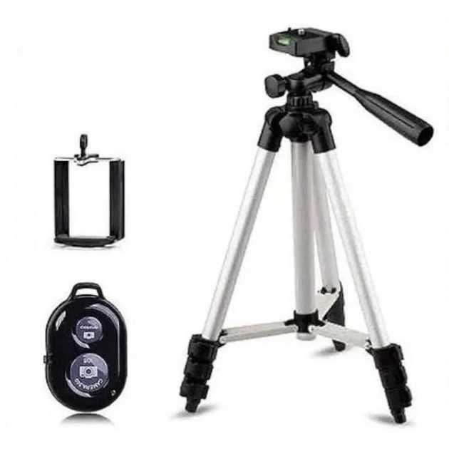 Штатив для фотоапарату камери телефону 35-102 см тринога стійка трипод