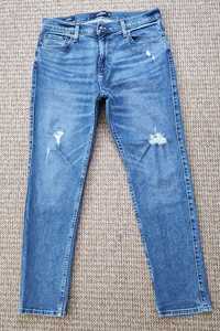 Hollister Epic Flex W32 L30 летние рваные джинсы skinny ОРИГИНАЛ Dad J