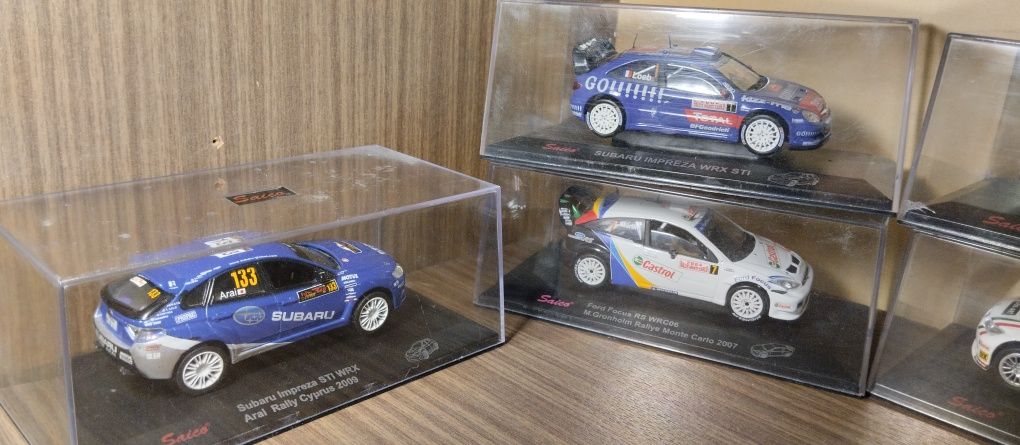 1:43. Колекційні моделі. Rally WRC.