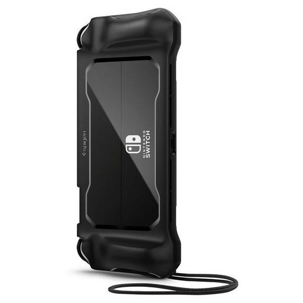 Etui Ochronne Spigen Rugged Armor dla Nintendo Switch OLED - Czarny