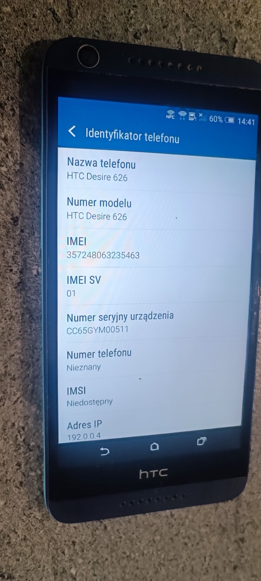 Telefon HTC Desire 626