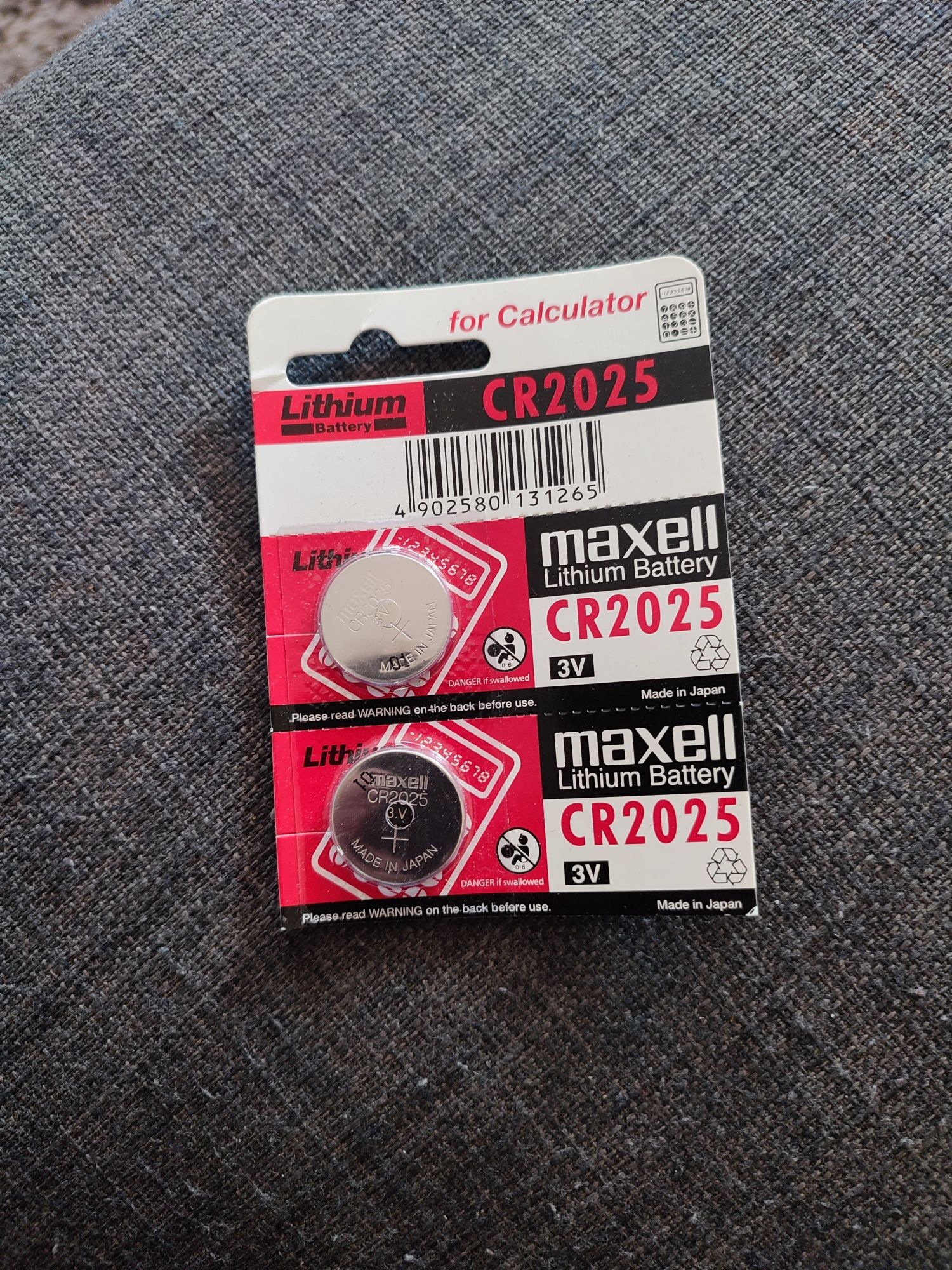 MAXELL bateria litowa CR2025 3V do przyrządów pomiarowych 4 szt.