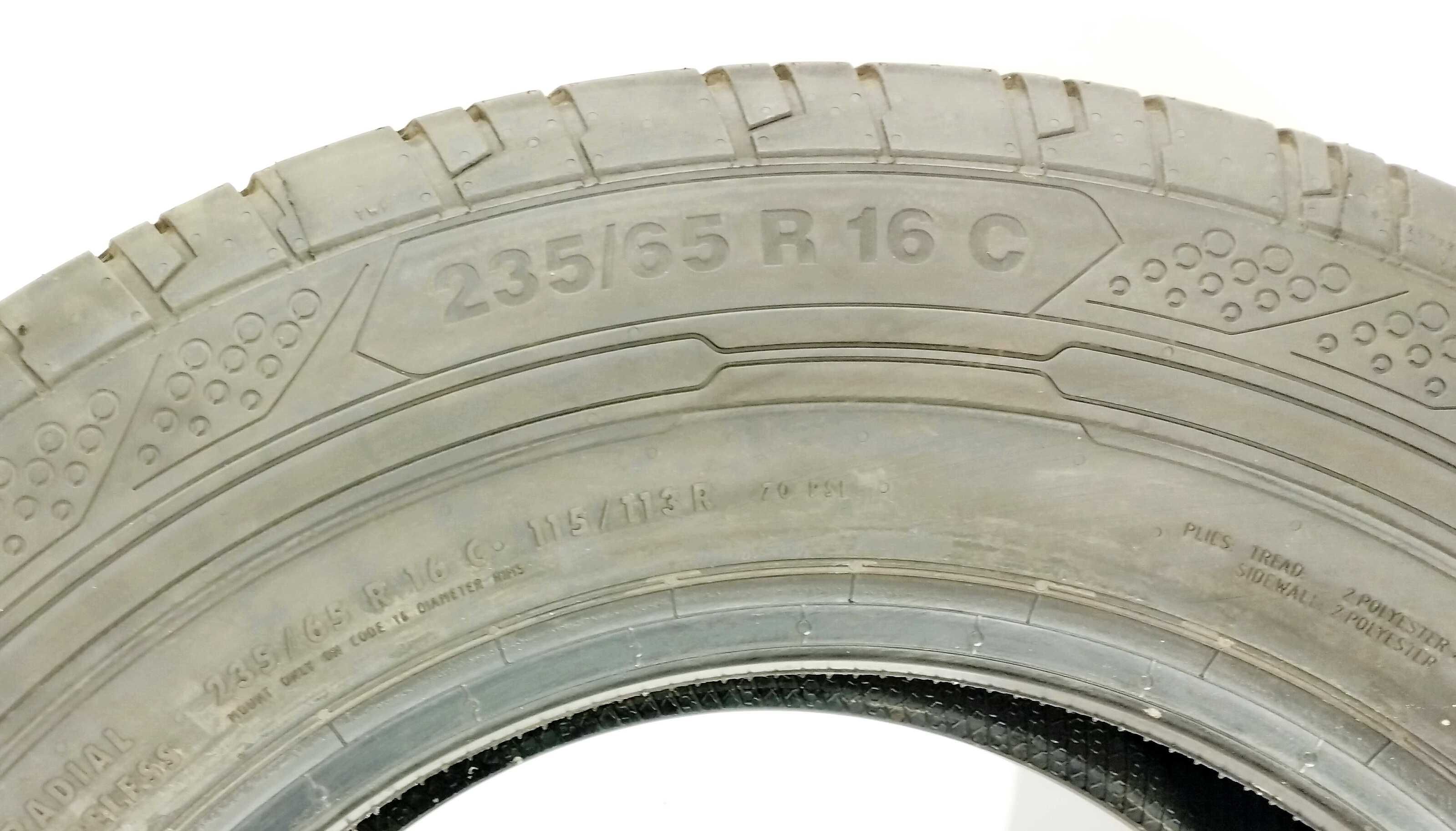 4x 235/65 R16C Continental VC200 opony letnie BUS DEMO 9 mm r22 montaż