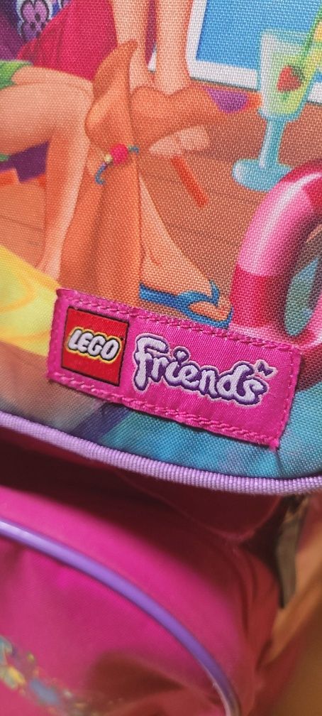 Śliczny plecak szkolny LEGO friends