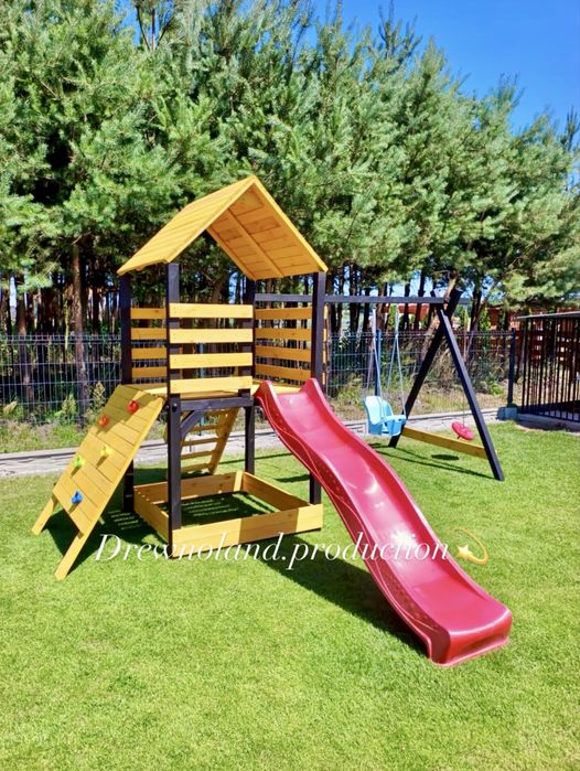 TOTALNA wyprzedaż posezonowa! Plac zabaw wykonany kompleksowo!