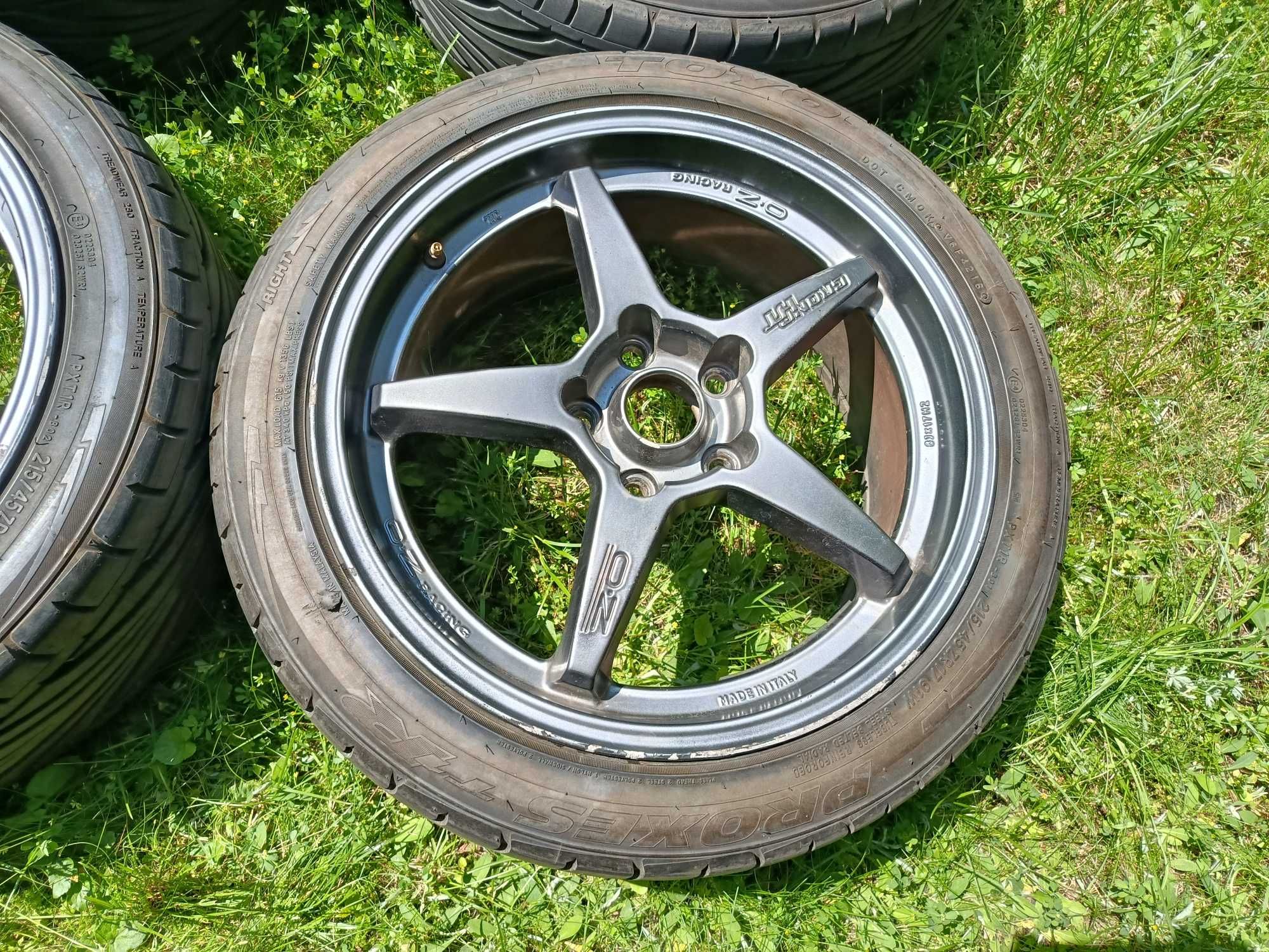 OZ Crono HT 17x8 5x114,3 + opony Toyo