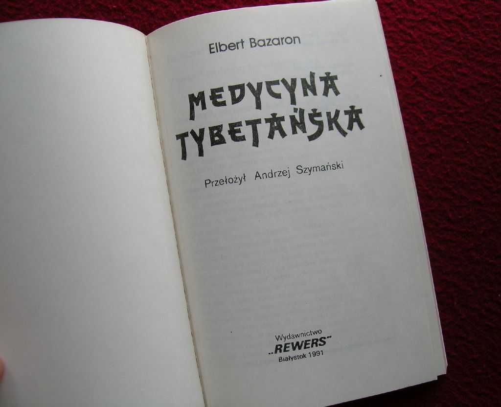 Medycyna tybetańska - Elbert Bazaron