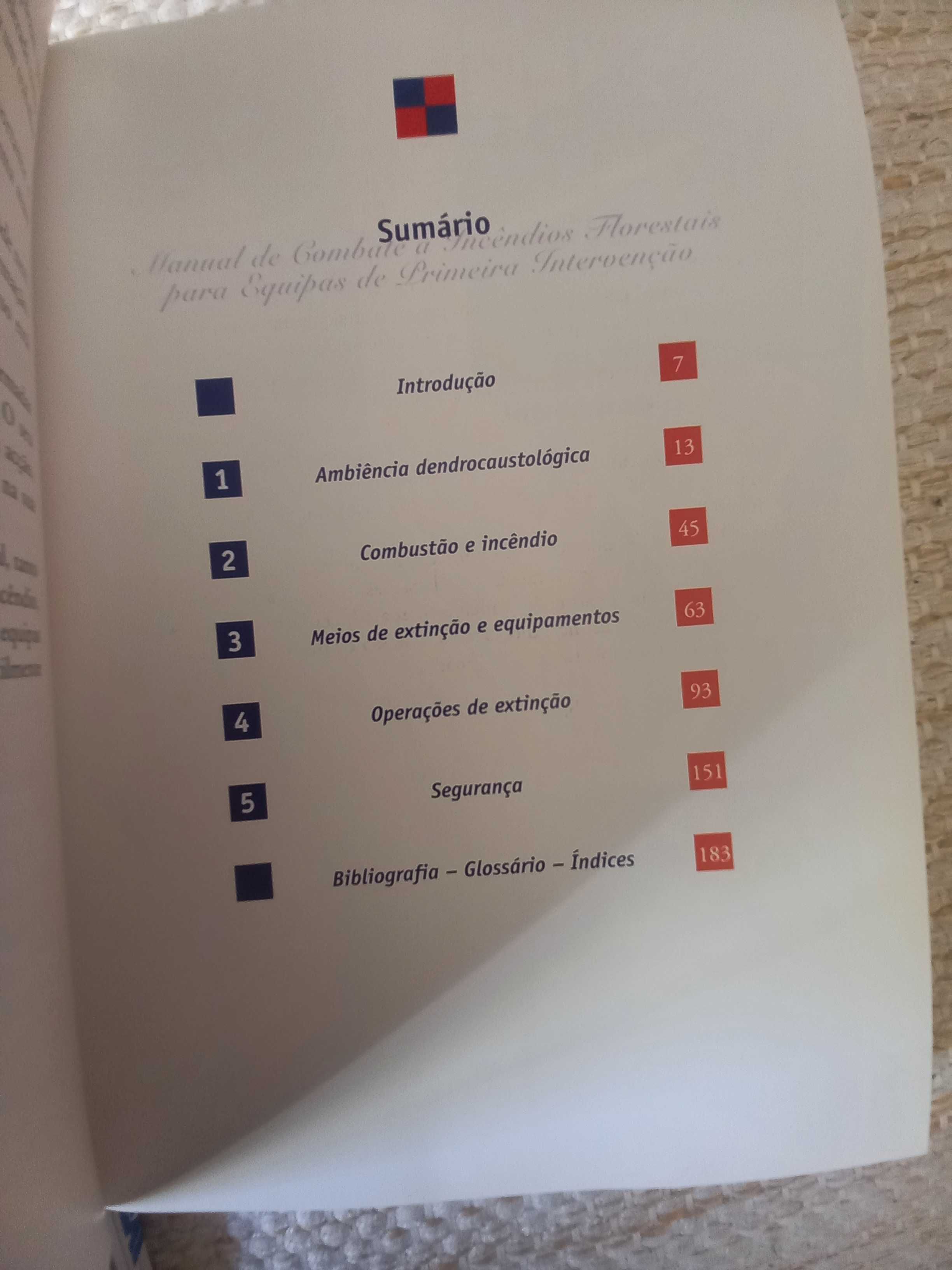 Manual de Combate a Incêndios Florestais
