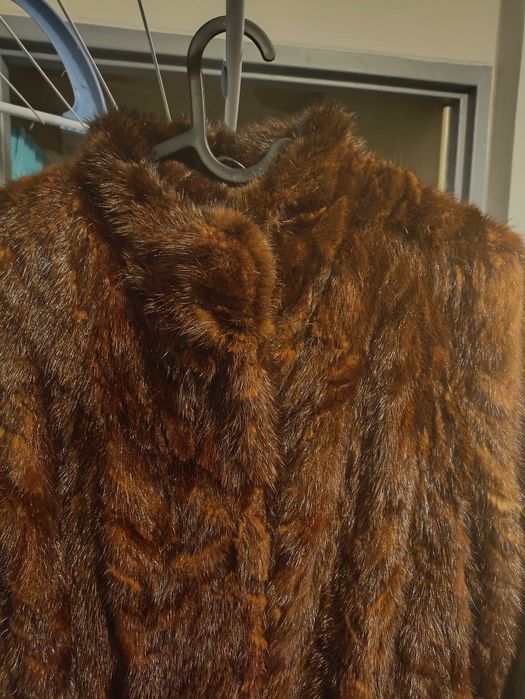Używane futro z norek