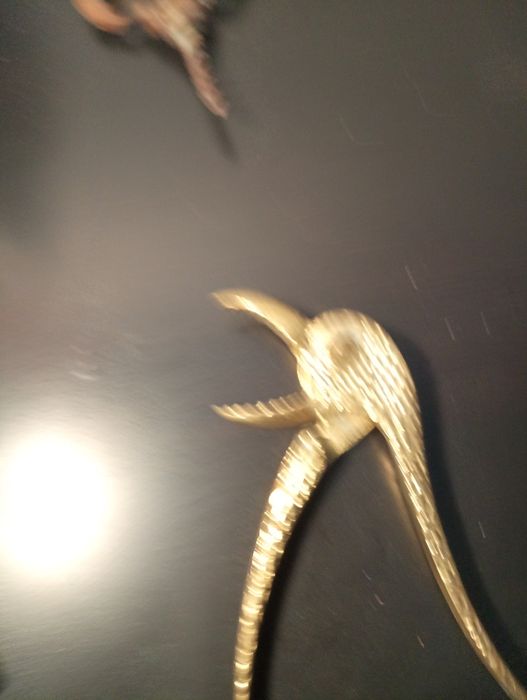 Quebra Nozes bronze de coleção - pássaro - vintage	meados sec xx