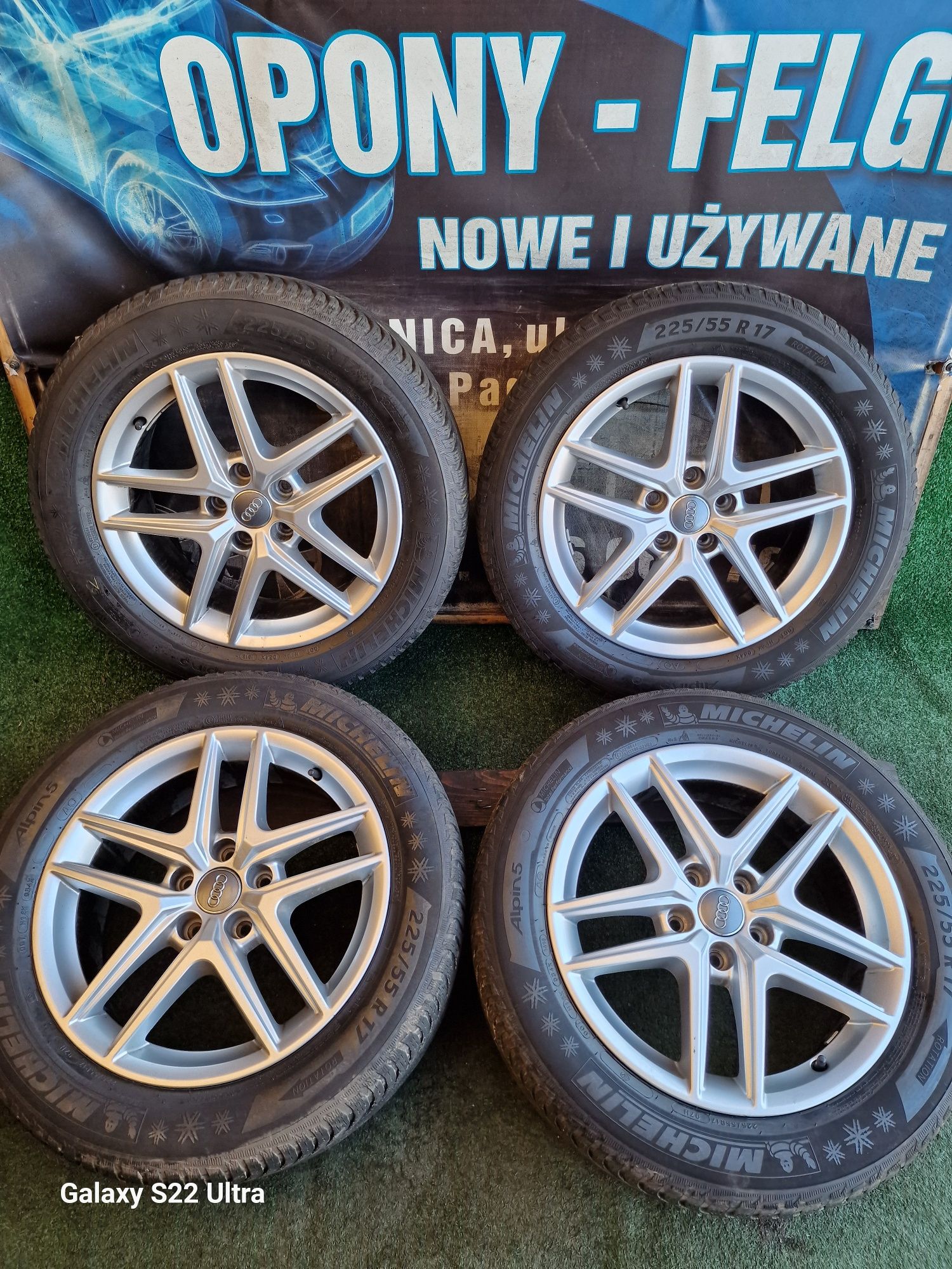 Koła zimowe 17 5×112 Audi A4 B8 B9 A6 C6 C7 Q2 Q3