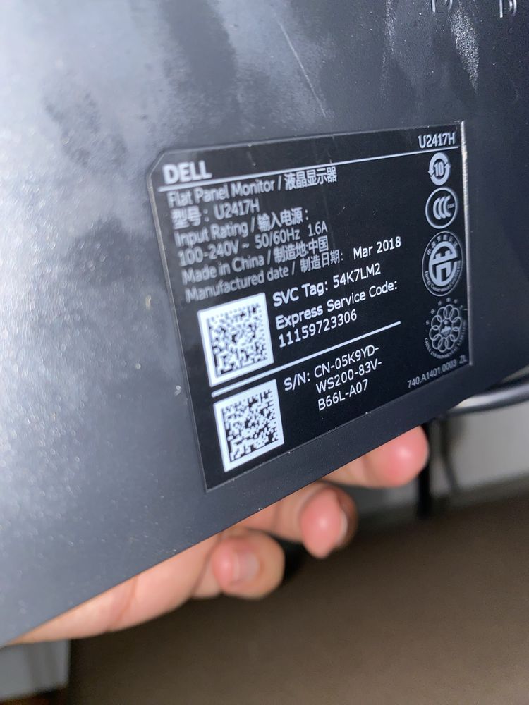 Monitor da DELL em perfeita condição