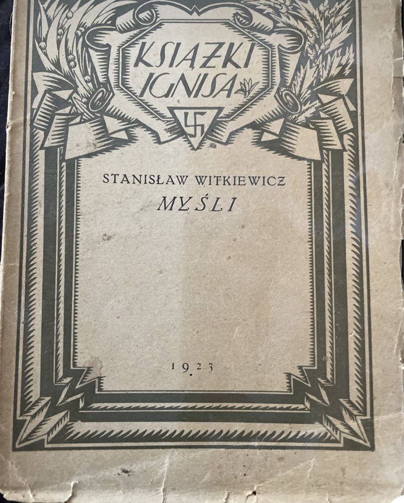 Zestaw unikatowych ksiazek - stanislaw Witkiewicz