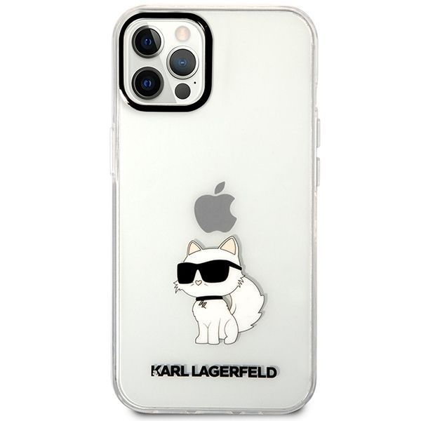 Pokrowiec Karl Lagerfeld Choupette dla iPhone 12/12 Pro 6,1"