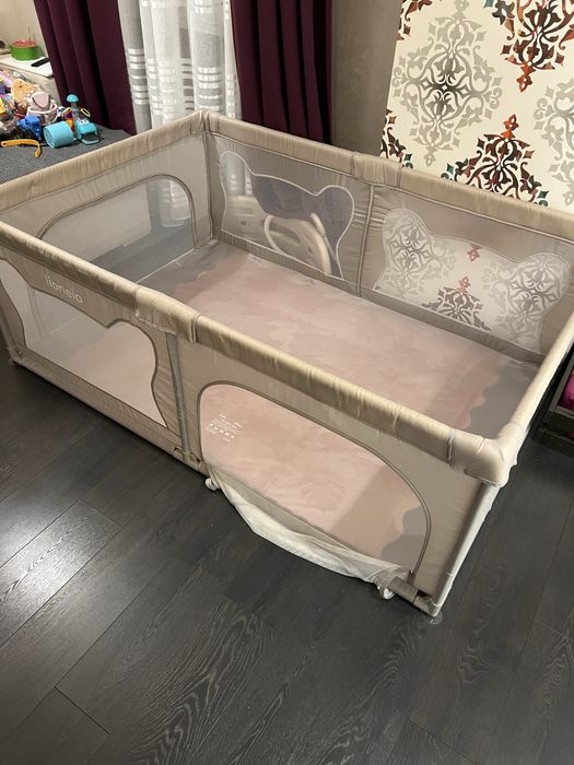 Манеж Lionelo Willow, бежевий, розмір L