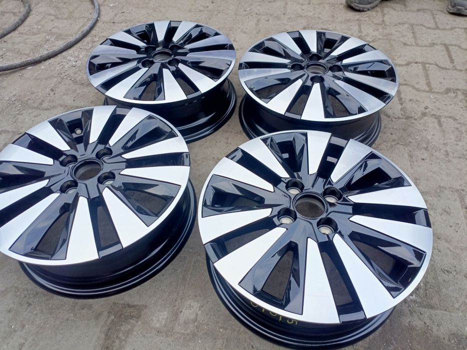 Nowe felgi aluminiowe 4x100 et38 5jx15 Kia Hyundai Toyota Renault