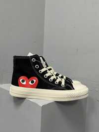 Жіночі кеди Comme Des Garçons Play x Converse р36-40