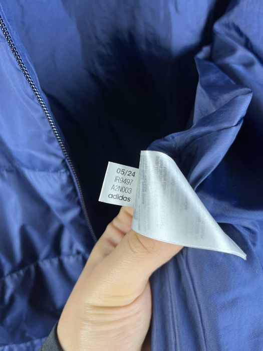 Чоловіча зимова куртка Adidas Manchester United адідас пуховик