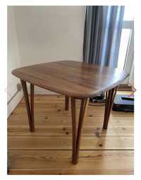 Duński stół, mid-century, pracownia Heslev plus krzesla gratis