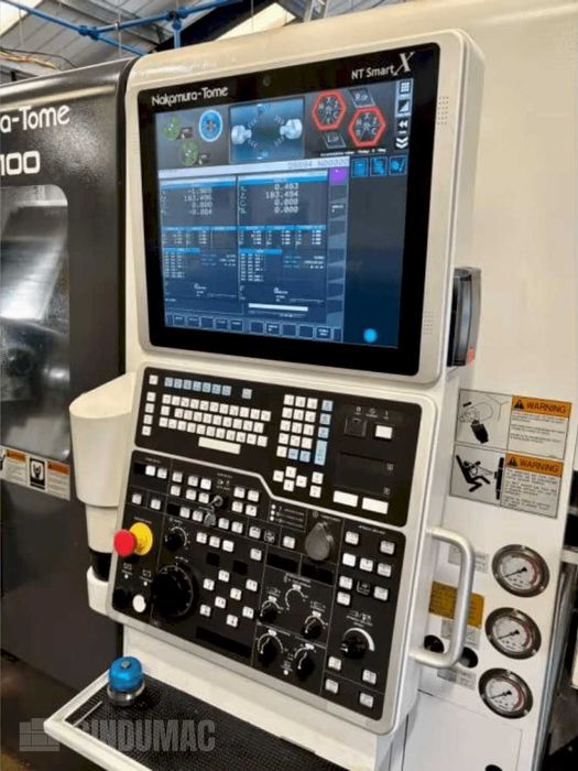 Tokarka NAKAMURA WT-100 – 6 osi, dwa wrzeciona, 2019
