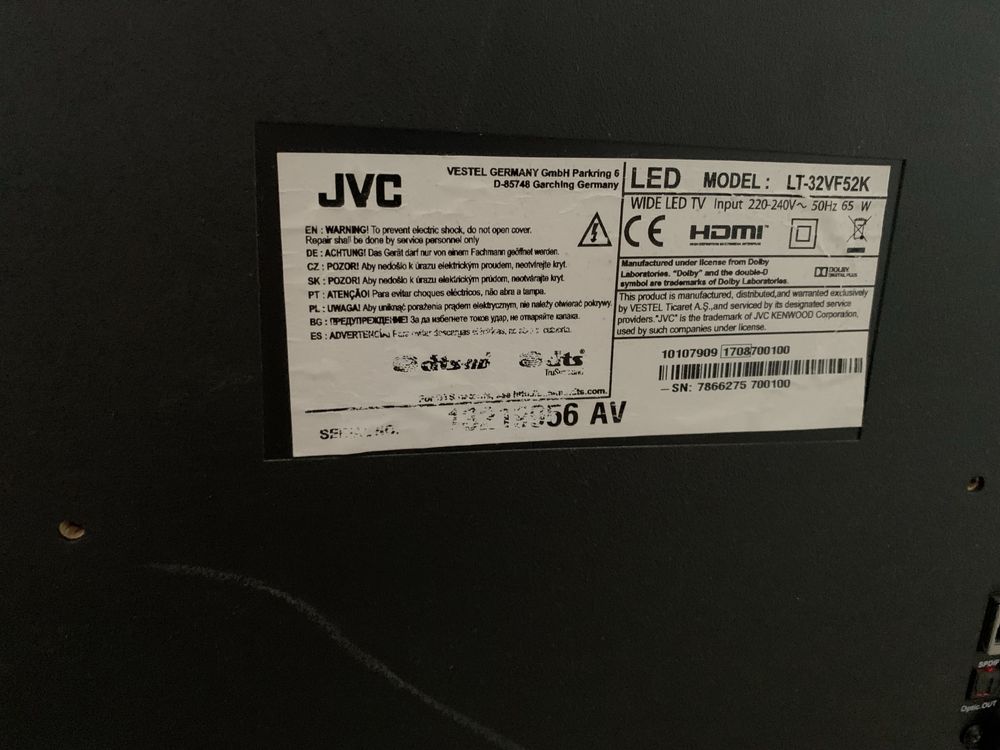Telewizor JVC 32 cale Netflix Youtube