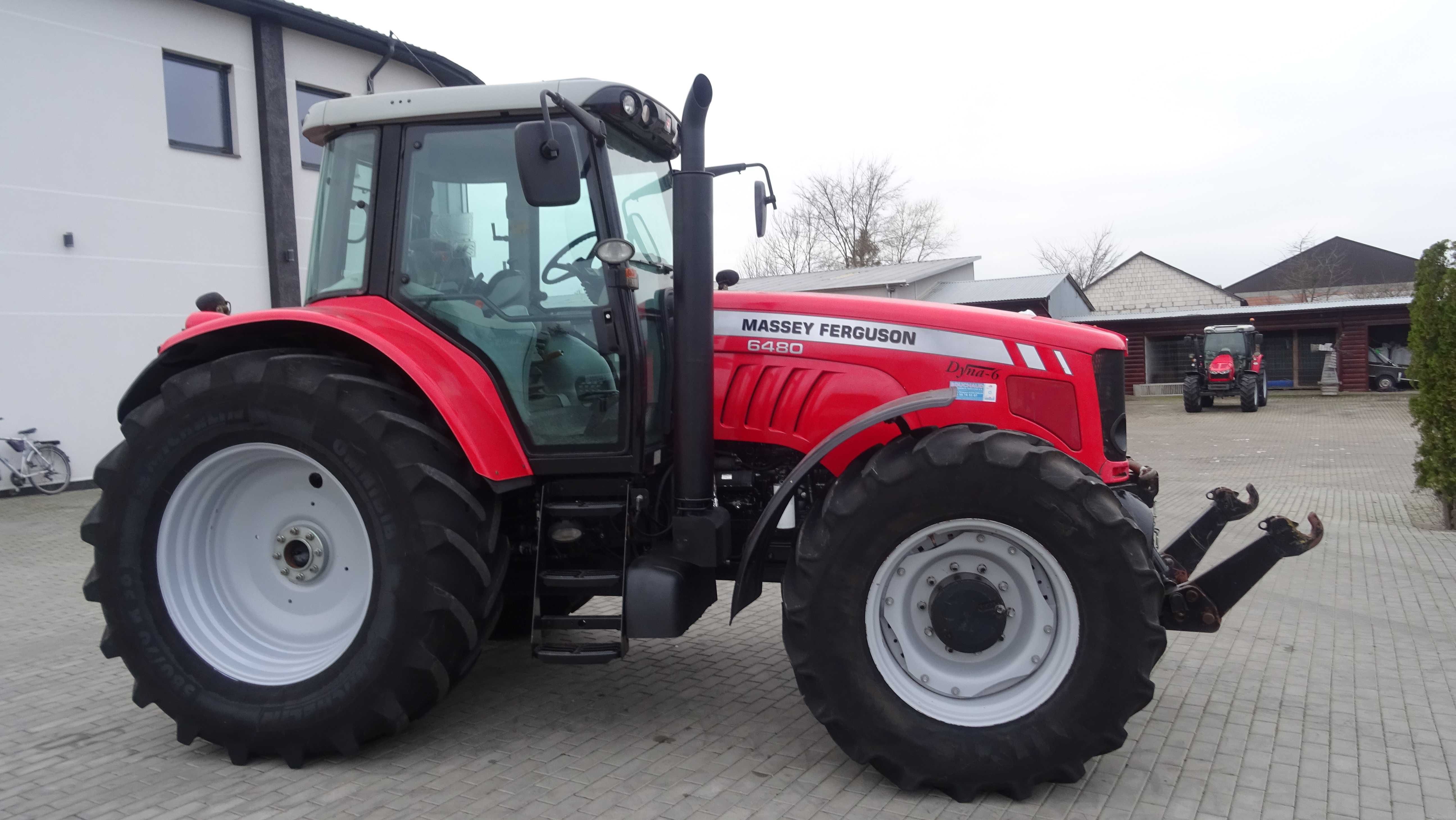 Massey Ferguson 6480 sprowadzony 2008r