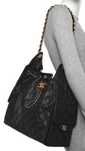 Torebka Chanel 25 medium black caviar/gold sezon 2025