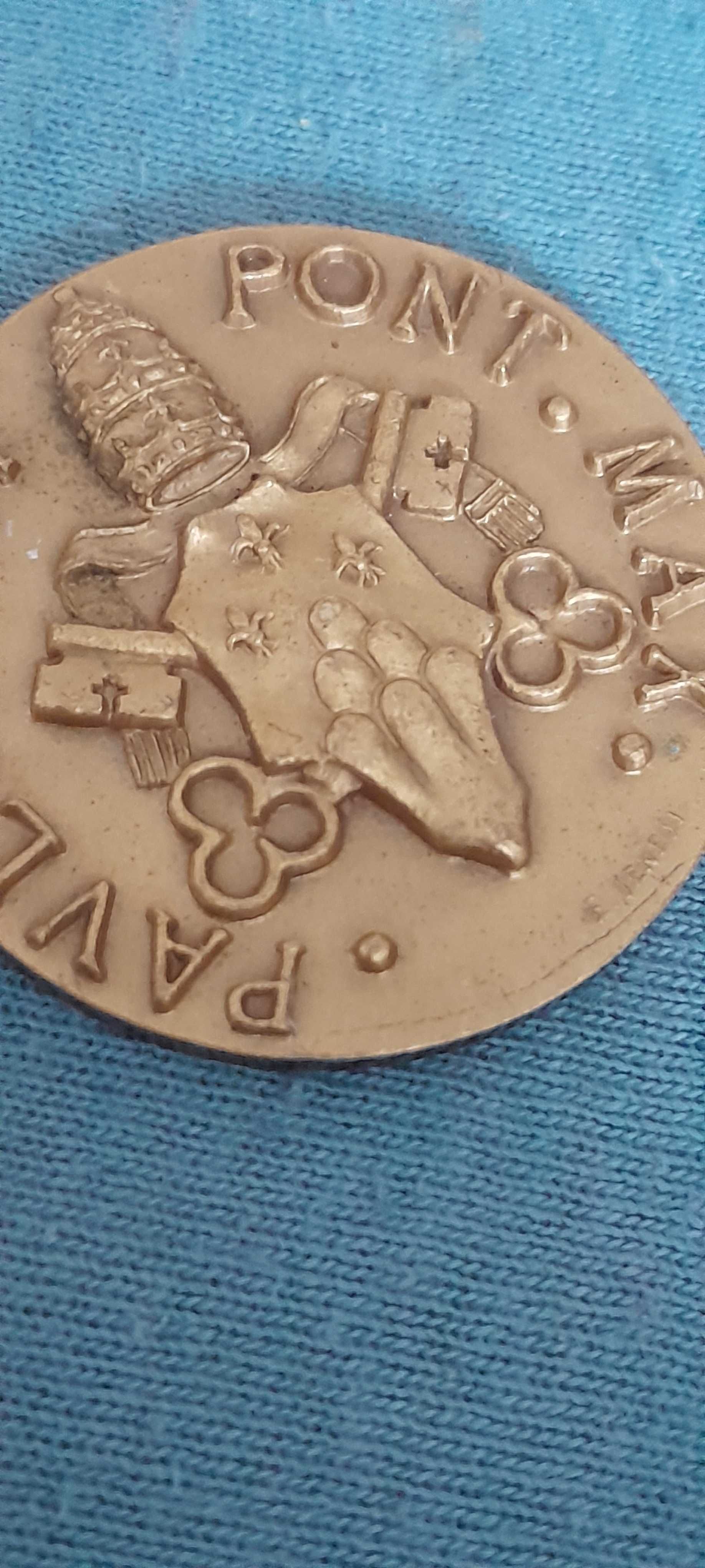 Medal Watykan  -Papiez Paweł  VI  ECCE AGNUS DEI 1967