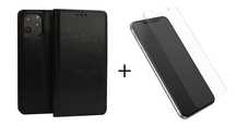 Etui Magnet Case Wallet portfel z klapką + Szkło Płaskie do iPhone 11