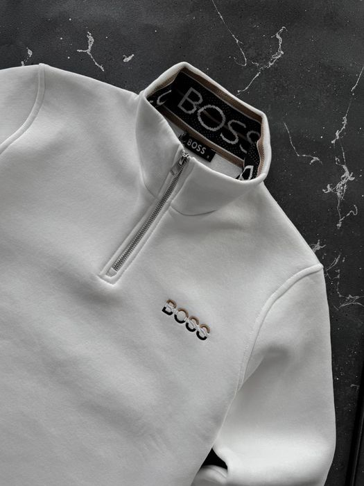 Світшот, кофта під горло на флісі Tommy Hilfiger, Stone Island, Boss