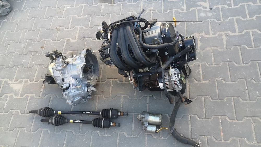 DAEWOO MATIZ 0.8 SILNIK SKRZYNIA BIEGÓW OSPRZĘT