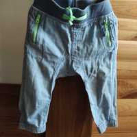 Cool Club cienkie spodnie dziecięce na lato rozmiar 74