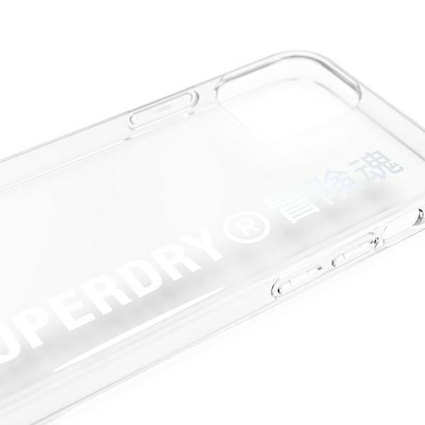 Superdry Snap Iphone 12 Mini Clear Case Srebrny/Silver 42590