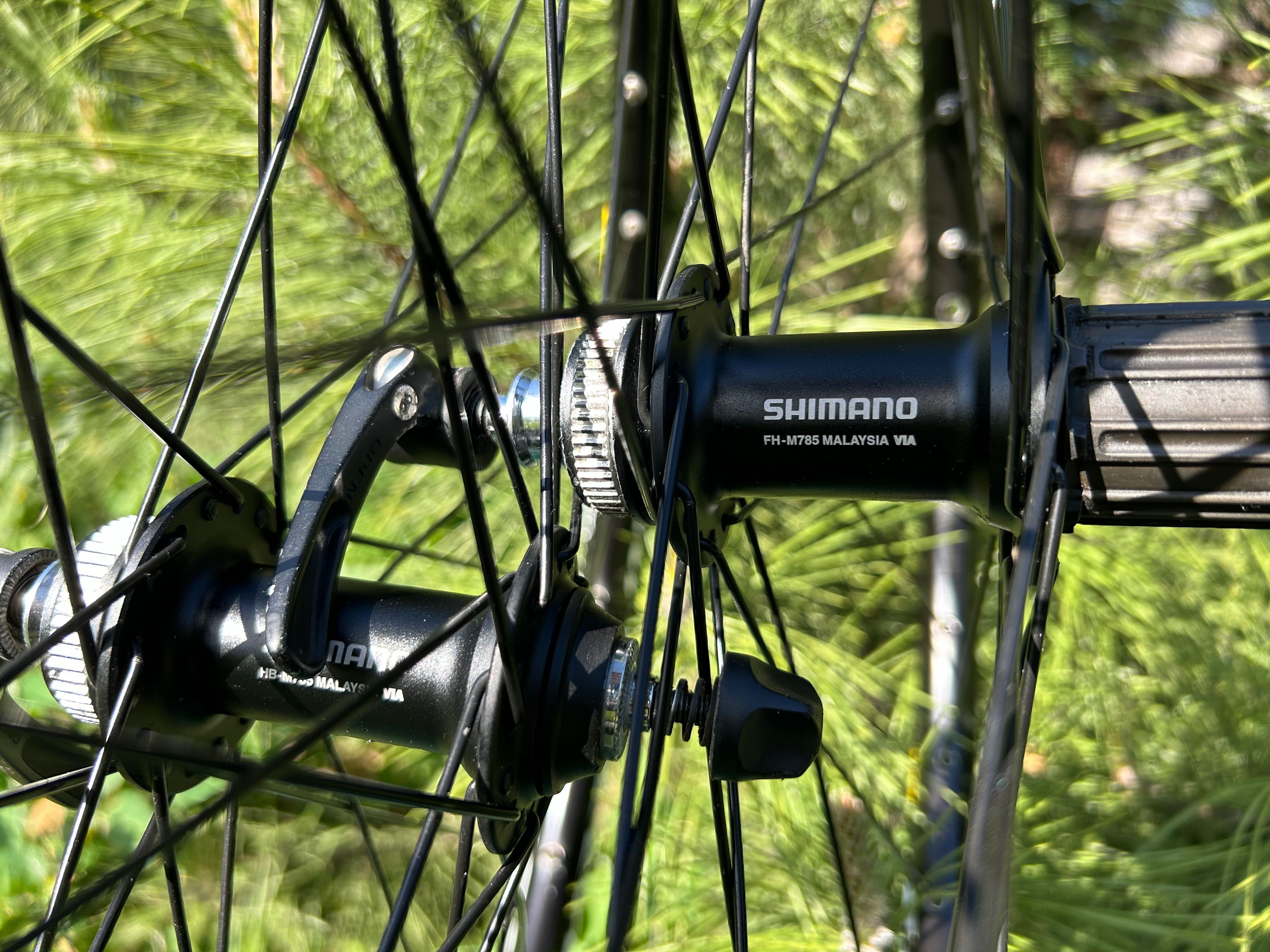 Колеса, вилсет 26 Shimano Deore XT 785
на ободах Mavic 319