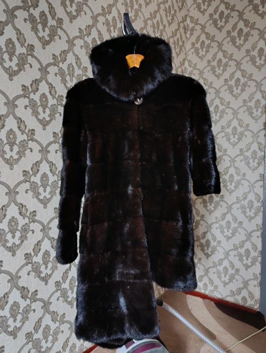 Шуба норка натуральна трансформер