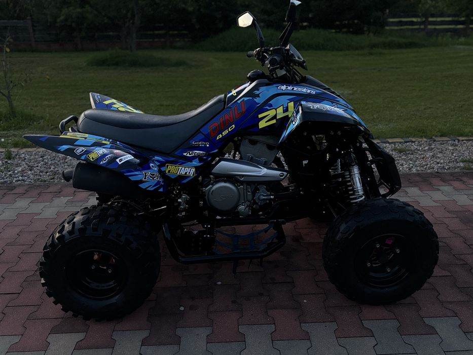 Dinli 450 zarejestrowany jak nowy