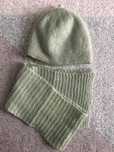 Komplet czapka szalik r.S/M handmade