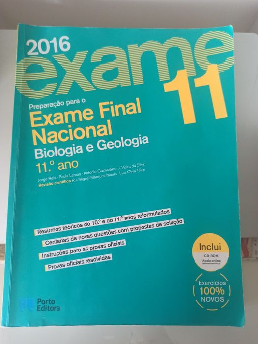 Livro de preparação para exame de Biologia e Geologia 11°ano