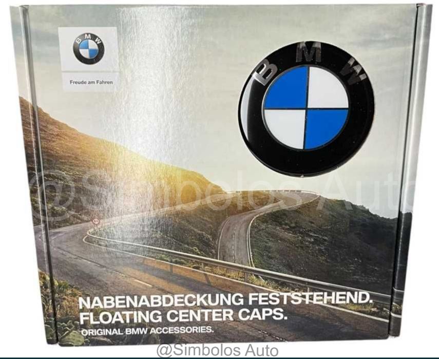 4 Centros jantes Flutuantes | BMW 68mm 56mm