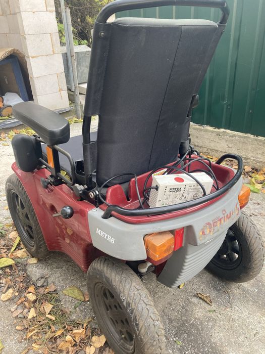 Візок потужний 4 колісний електричний