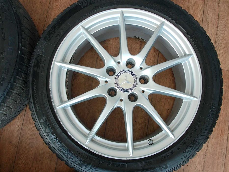 Felgi Mercedes A B C CLA 17x6,5 5x112 ET49