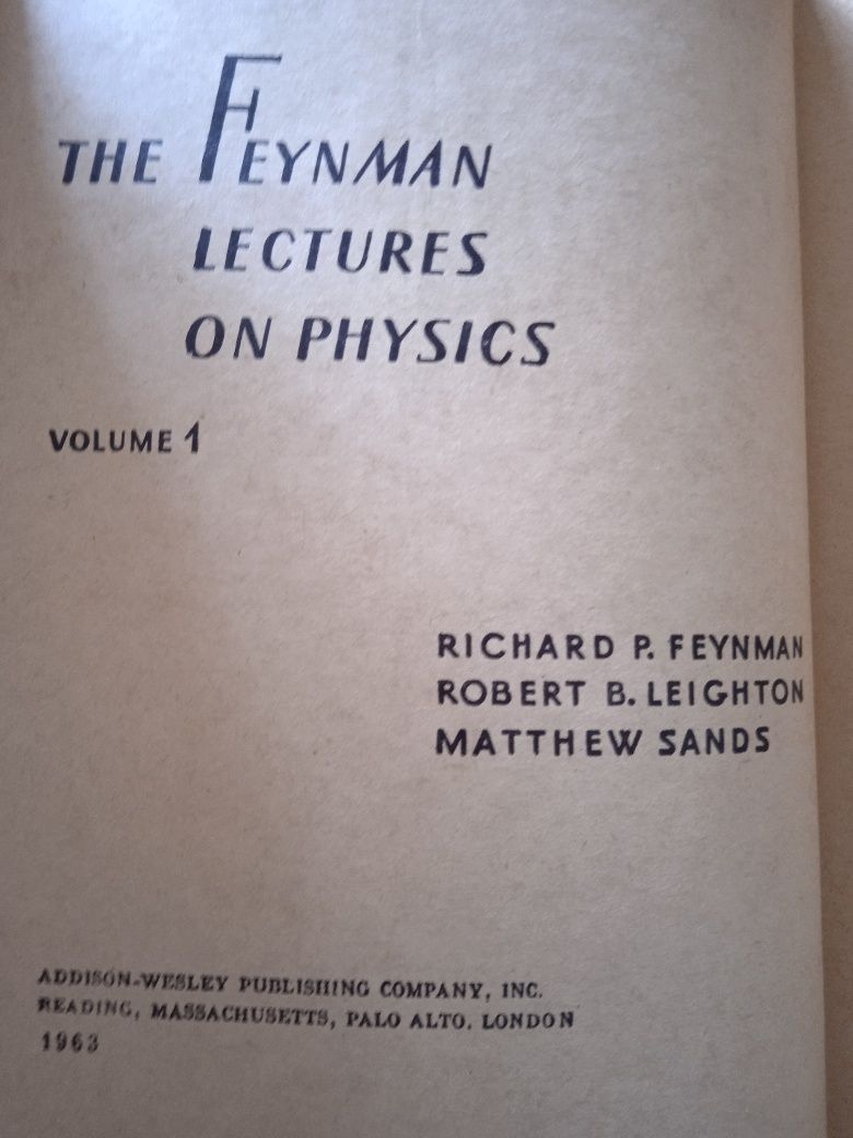 Серия книг "Феймановские лекции по физике"