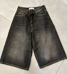 Bermudy baggy jeansowe denimowe jeans Bershka 36