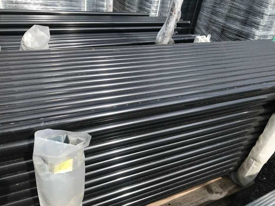 Słupki ogrodzeniowe ocynkowane powlekane PCV PRODUCENT H-2m